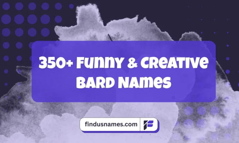 Funny Bard Names