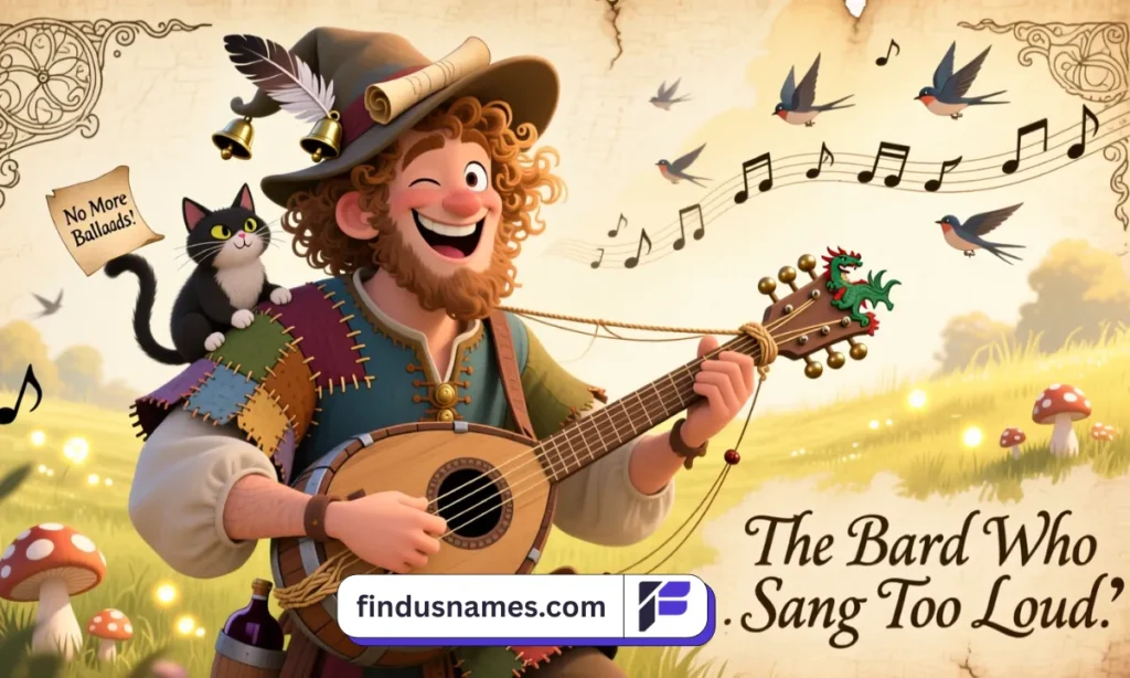 Find Us Name In Article - 350+ Funny & Creative Bard Names (4)