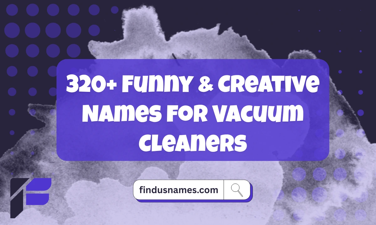 Funny Names for Vacuum Cleaners