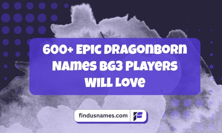 Dragonborn Names BG3