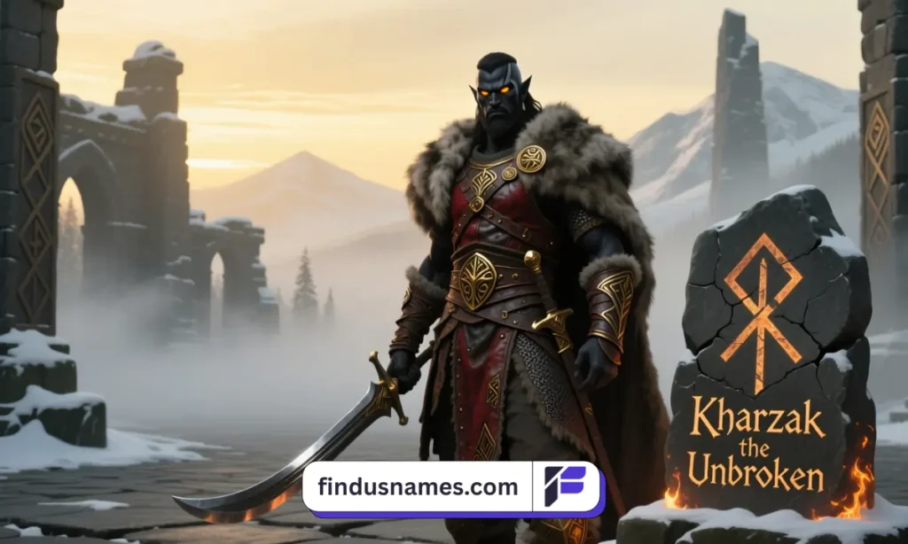 Redguard Warrior in Traditional Hammerfell Armor