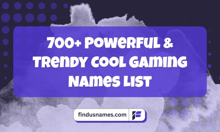 Cool Gaming Names List