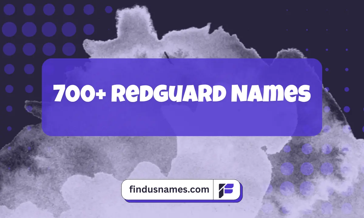 Redguard Names