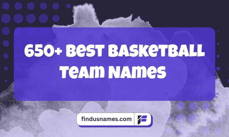 Basketball Team Names