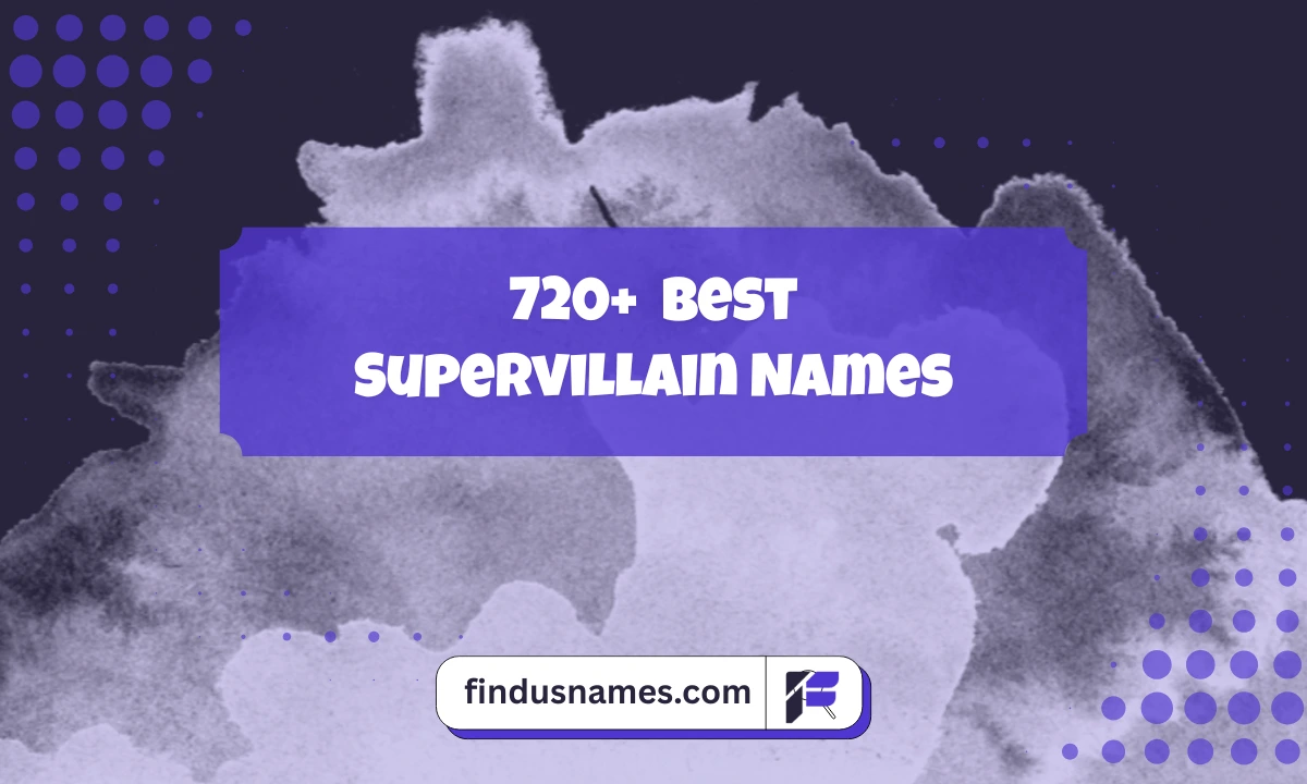 Supervillain Names