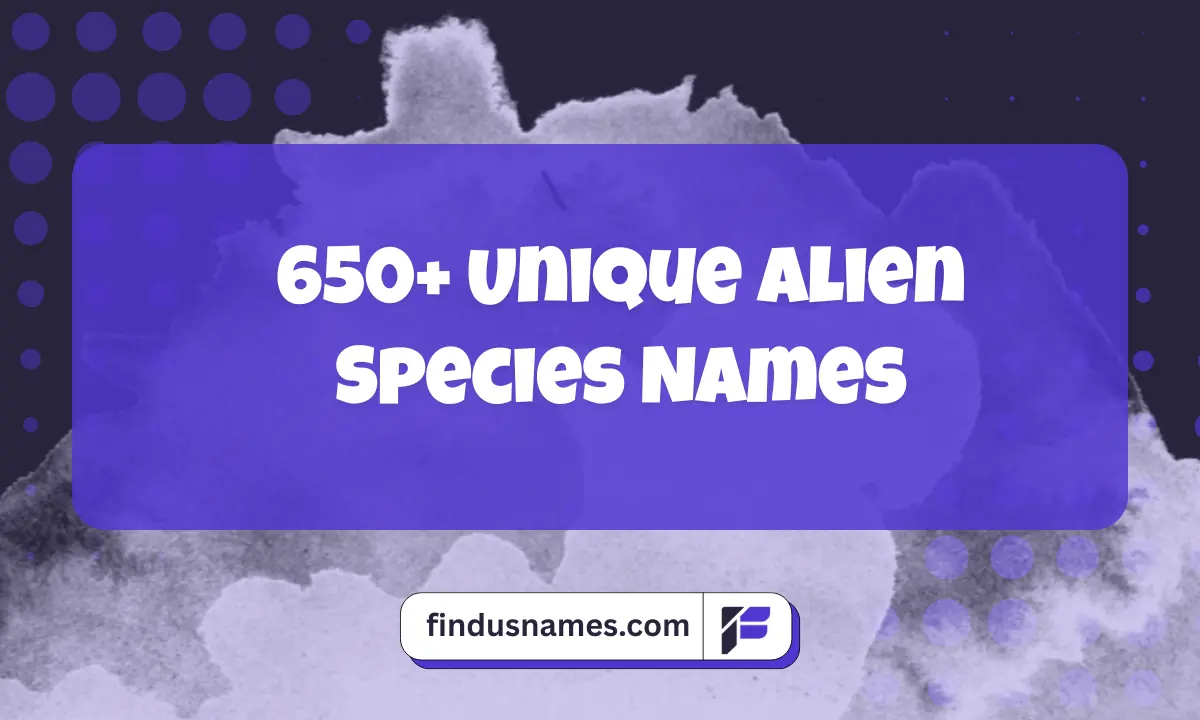 alien species names