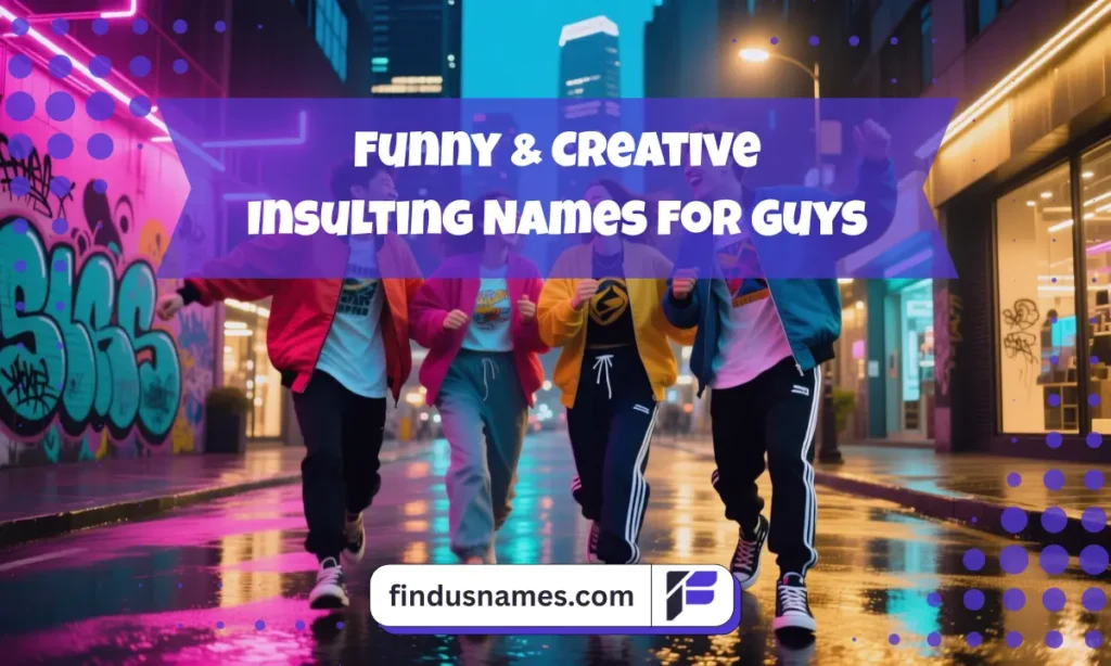 400+ Funny Insulting Names for Guys: Hilarious Creative Ideas That Stand Out 1 Playful group of friends laughing together, showing the vibe behind funny insulting names for guys in a creative and humorous setting.