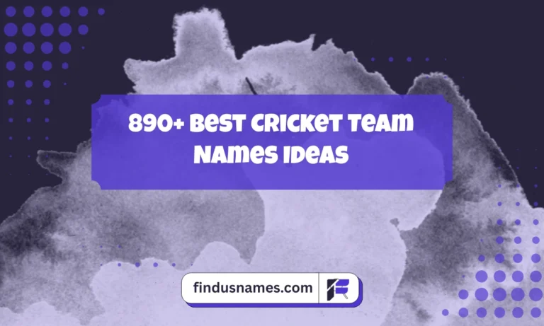 Cricket Team Names