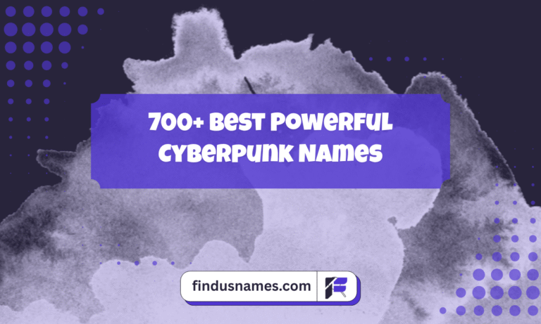 Cyberpunk Names