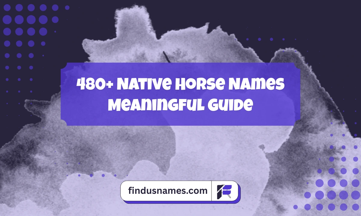 Native Horse Names