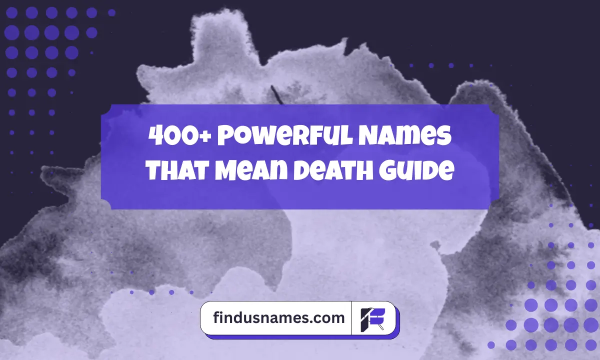 Names That Mean Death