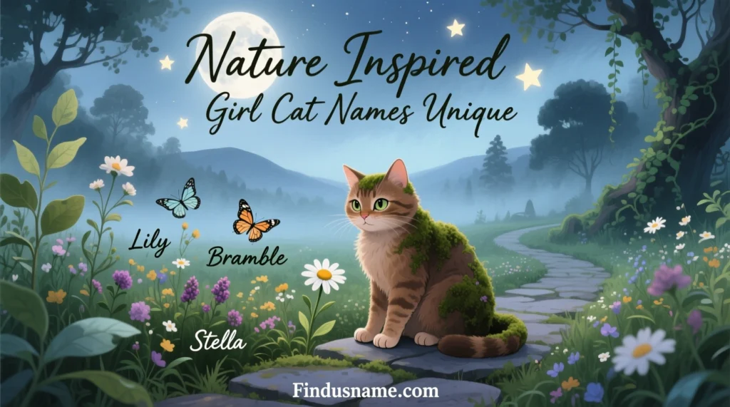 Nature inspired girl cat names unique collection from 500 girl cat names unique ideas