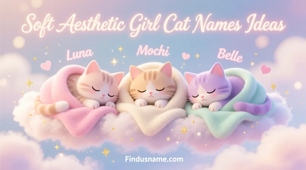 Soft aesthetic girl cat names ideas using 500 girl cat names unique for sweet female cats