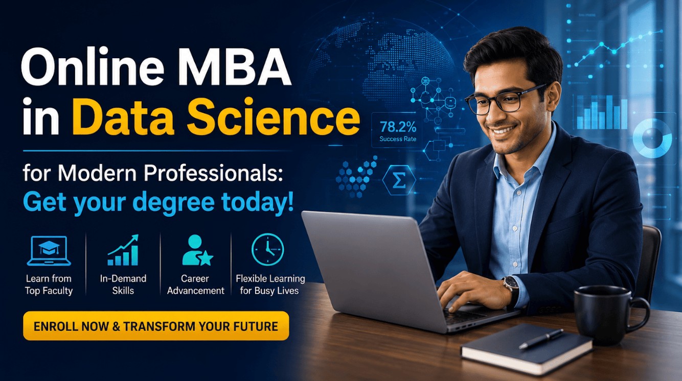 Online MBA in Data Science for Modern Professionals: Get your degree today!